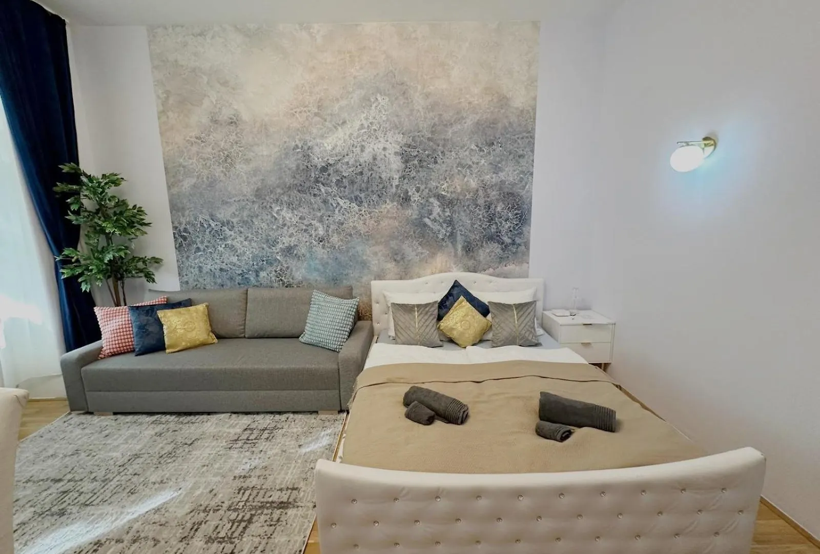 Apartment 2 Zimmer Wohnung Nahe Prater Vienna Austria